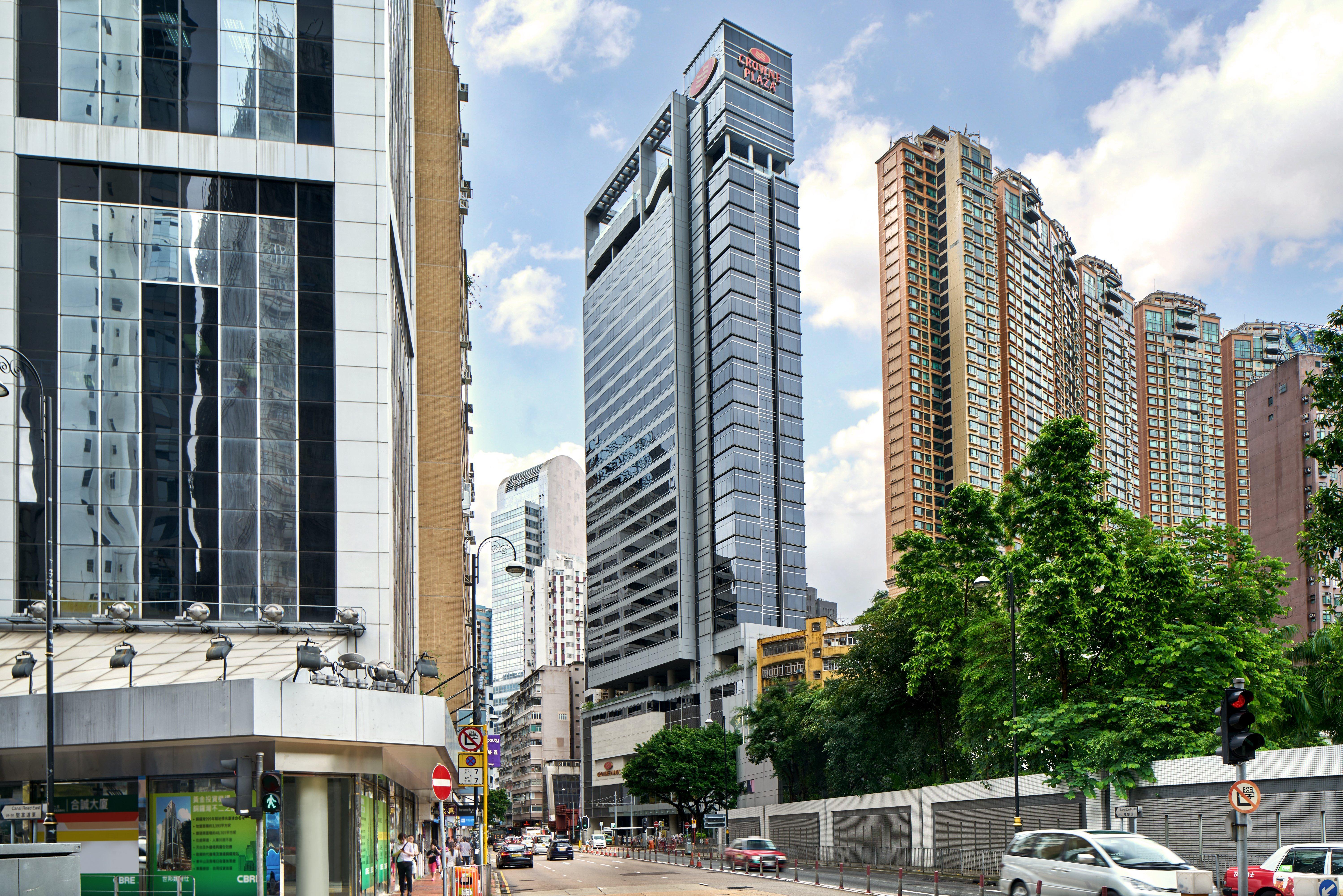 Crowne Plaza Hong Kong Causeway Bay By Ihg Hotell Exteriör bild